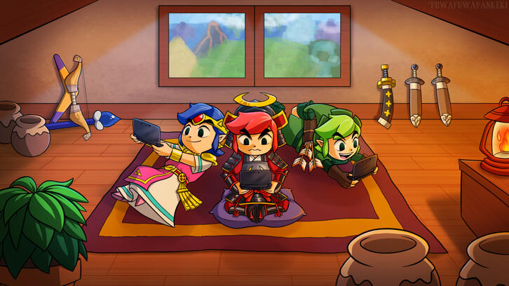 Tri Force Heroes Discord server invite banner