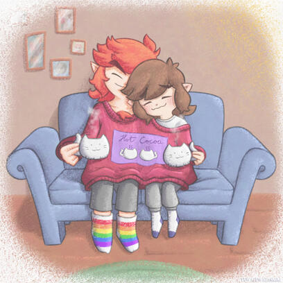 TFH OCs Barry & Cocoa